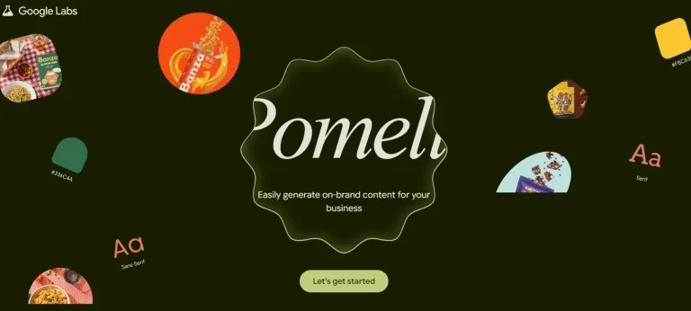 Pomelli AI 2025 | Smart Marketing Tool for Every Brand 5 Pomelli Home Page